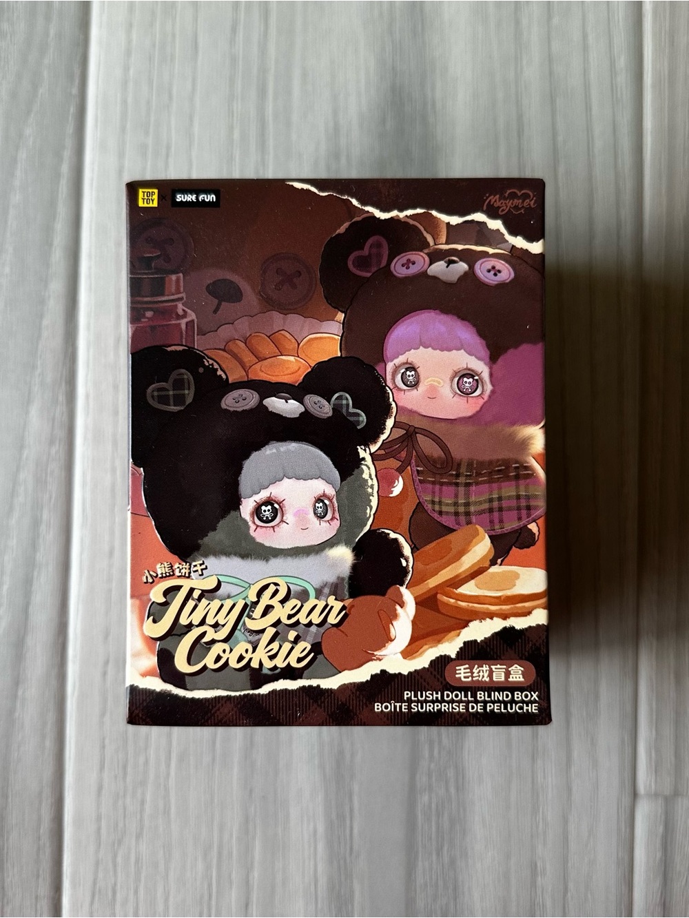 Maymei Tiny Bear Cookie Series plush Blind Box